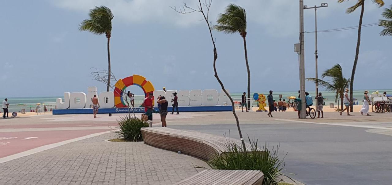 Luxor Tambau Ap 100 Metros Da Praia Com Vista Para O Mar João Pessoa Dış mekan fotoğraf