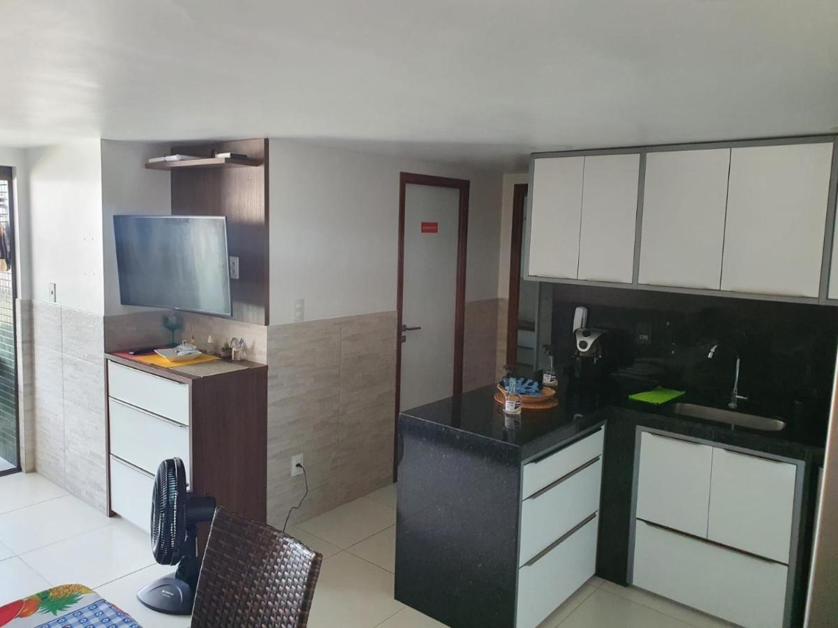 Luxor Tambau Ap 100 Metros Da Praia Com Vista Para O Mar João Pessoa Dış mekan fotoğraf